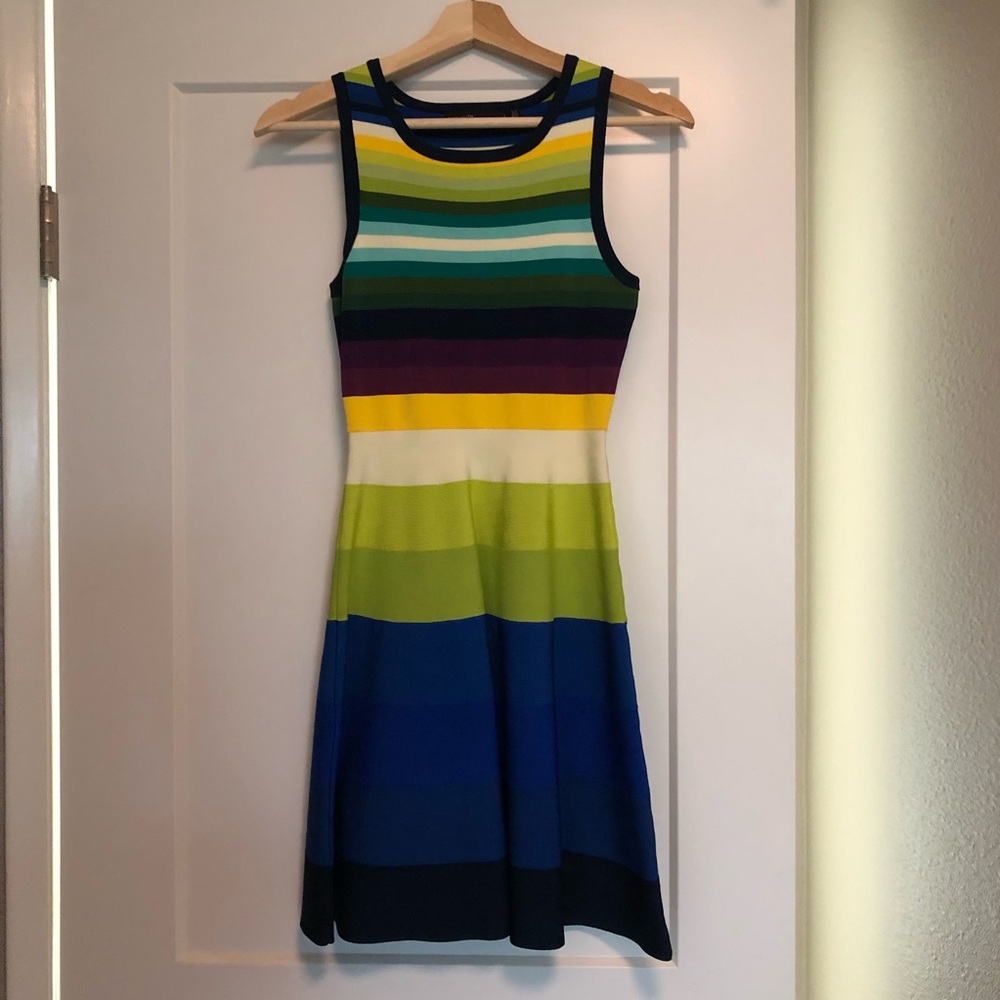 Karen Millen Knit Stripe Dress